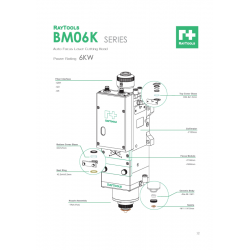 Raytools BM06K 6000W Lazer Kesim Kafası