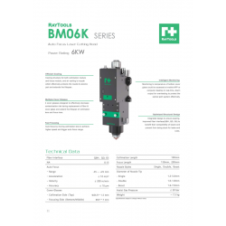 Raytools BM06K 6000W Lazer Kesim Kafası