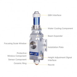 WSX KC15A 2000W Fiber Lazer Kesim Kafası