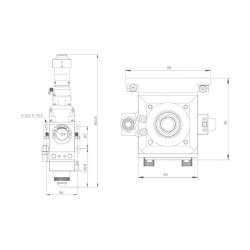 WSX KC15A 2000W Fiber Lazer Kesim Kafası